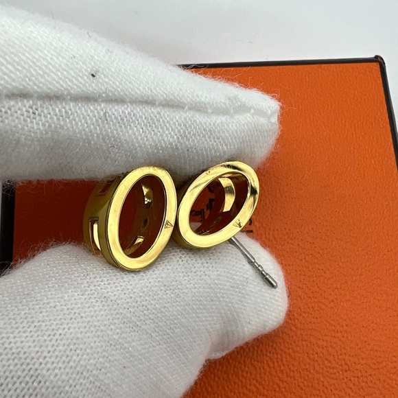 Authentic Hermes Mini Pop H earrings - Picture 9 of 15